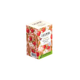   Basilur bio organsia alma fahéj és csipkebogyó tea 18db 32,4 g
