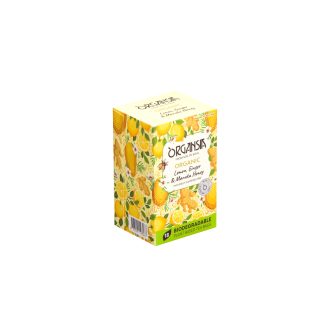   Basilur bio organsia citrom gyömbér manuka méz tea 18db 32,4 g