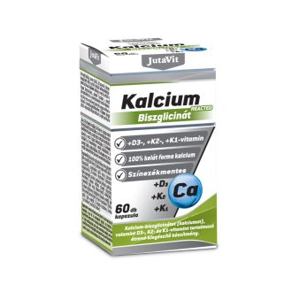 Jutavit kalcium biszglicinát+D3+K2+K1 kapszula 60 db