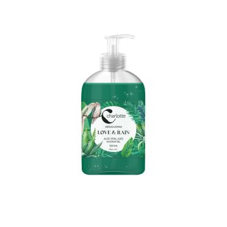 Charlotte krémszappan love & rain 500 ml