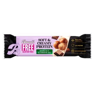   Max Sport gluténmentes soft creamy mogyoró és kakaós szelet 45 g