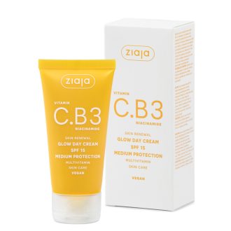   Ziaja c.b3 vitamin niacinamid ragyogást fokozó arckrém spf15 50 ml
