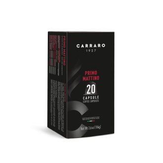   Carraro primo mattino premium kávékapszula nespresso kompatibilis 20 db
