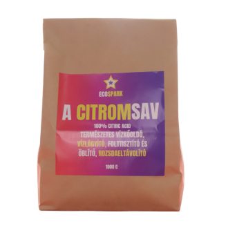 Ecospark citromsav 1000 g