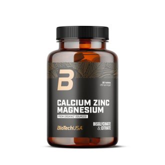   Biotech calcium zinc magnesium from organic sources tabletta 90 db
