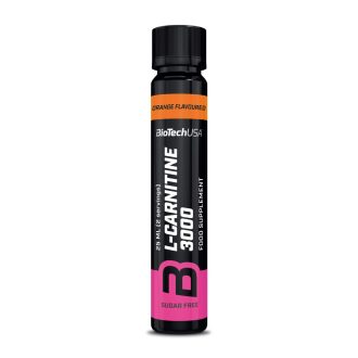 Biotech l-carnitine narancs 3000mg ampulla 25 ml