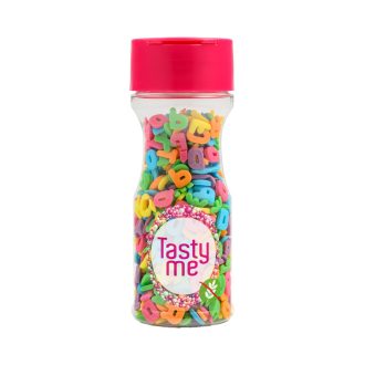 Tasty Me gluténmentes cukor tortadekor betűs 8mm 45 g