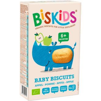 Biskids Baby Biscuits almás biokeksz 120 g