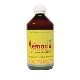  Emóció  7.84 élőflórás étrend-kiegészítő ital liposzómás C- és D3-vitaminnal 500 ml