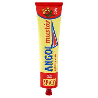 Haas spicy angol mustár 200 g
