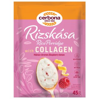 Cerbona rizskása málnás-citromos kollagénnel 45 g