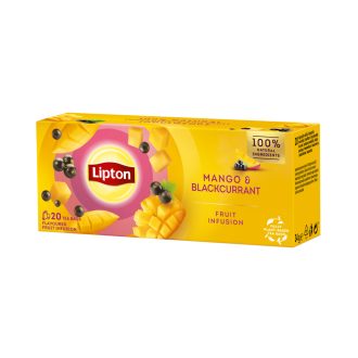 Lipton mangó-feketeribizli tea 20x1,7g 34 g