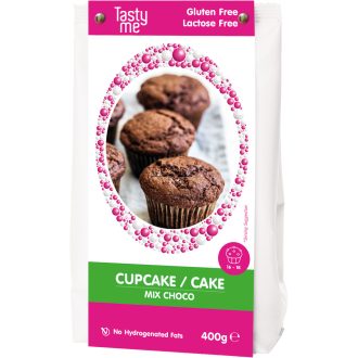   Tasty Me glutén- és laktózmentes cupcake/torta mix – csokoládés 400 g