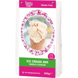 Tasty Me gluténmentes fagyi mix vanília 200 g