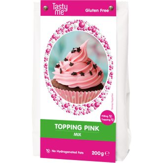   Tasty Me gluténmentes világos rózsaszín tortakrém mix 200 g