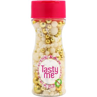 Tasty Me gluténmentes tortadekor mix gold rush 80 g