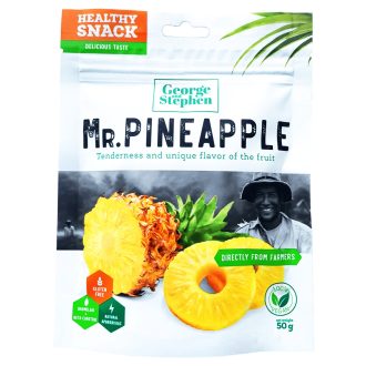 George & Stephen mr. pineapple prémium aszalt ananász 50 g