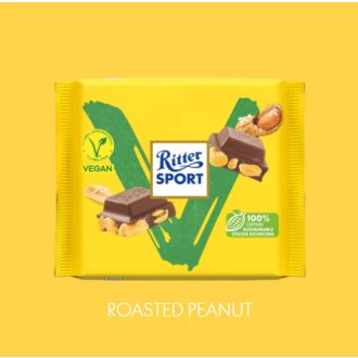   Ritter Sport vegán pörkölt földimogyorós csokoládé 100 g