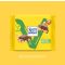 Ritter Sport vegán pörkölt földimogyorós csokoládé 100 g