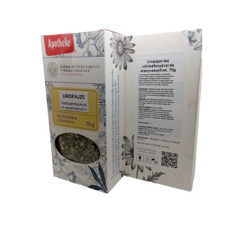   Apotheke uropajzs tea vörösáfonyával és aranyvesszővel szálas tea 70 g