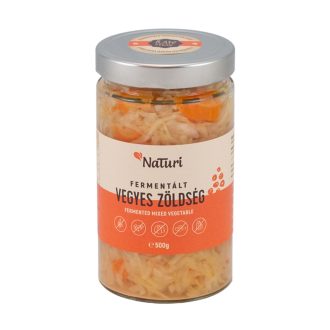 Naturi fermentált vegyes zöldség nagy 500 g