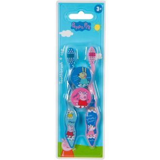 Peppa Malac gyermek fogkefe kupakkal 2 db
