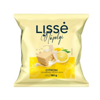 Lissé töltött ostya citromos ízű 180 g