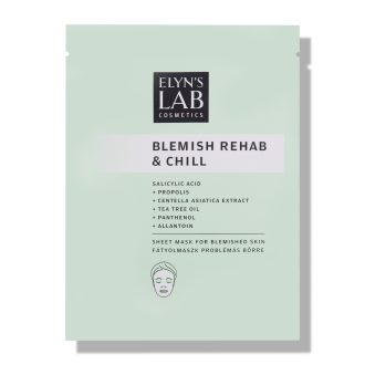   Elyn's Lab blemish rehab & chill fátyolmaszk problémás bőrre 25 ml