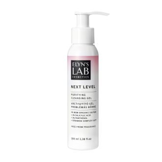   Elyn's Lab next level arctisztító gél problémás bőrre szalicilsavval és kénszármazékkal 100 ml