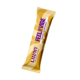 Liwin feel the vibe karamell ízű rostszelet 40 g