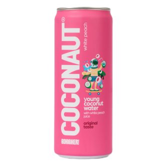 Coconaut kókuszvíz fehér baracklé 320 ml