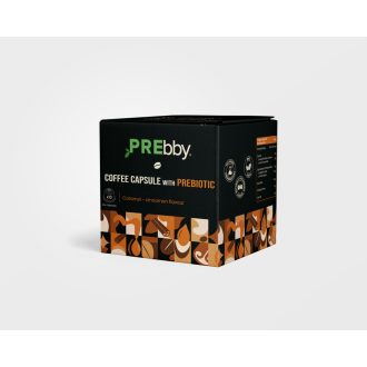   PREbby kávé kapszula prebiotikummal karamell-fahéj dolce gusto 10db 75 g