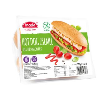 Incola gluténmentes hot-dog kifli (2x65g) 130 g