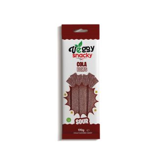 Veggy gumicukor cola sour belts 170 g