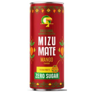   Vitamizu mizu mate yerba mate alapú szénsavas mangó ital zéró cukor 330 ml