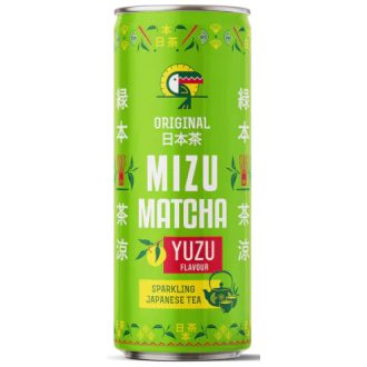   Vitamizu mizu mate yerba mate alapú szénsavas matcha, yuzu ital 330 ml