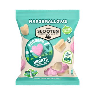   Van Slooten gluténmentes és vegán pillecukor roaming hearts 150 g