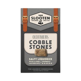   Van Slooten gluténmentes és vegán sós medvecukor oldtimers cobble stone 235 g