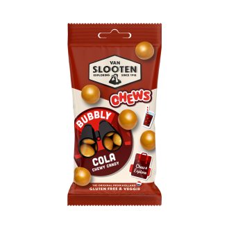   Van Slooten gluténmentes és veggie-barát puhacukor bubbly cola 60 g