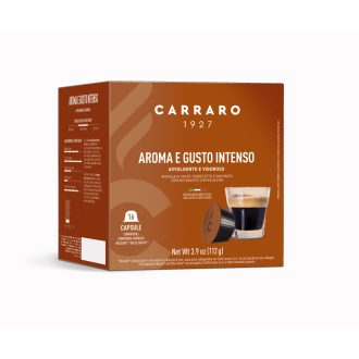   Carraro aroma e gusto intenso kávékapszula dolce gusto kompatibilis 16 db
