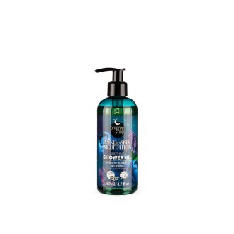   Organic Shop nyugtató tusolóolaj levendulával, áfonyával és melatoninnal 260 ml