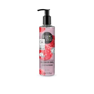   Organic Shop “sense boosting” tusfürdő málnával 280 ml