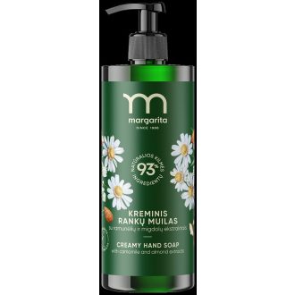   Margarita krémes folyékony szappan kamilla- és mandulakivonattal 400 ml