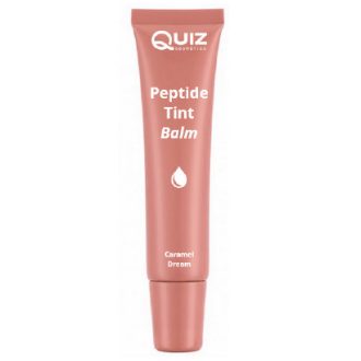   Quiz peptide tint balm ajakdúsító ajakápoló peptidekkel és shea vajjal karamell színű 10 g