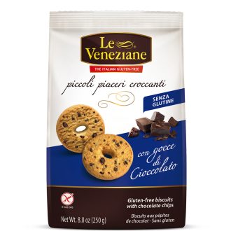 Le Veneziane keksz csokidarabos 250 g