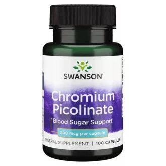 Swanson chromium picolinate kapszula 200mcg 100 db