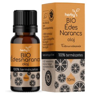Herbys bio édesnarancs olaj foodgrade 10 ml