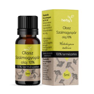 Herbys olasz szalmagyopár olaj 10% foodgrade 5 ml