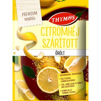   Thymos citromhéj szárított, őrölt, adalékanyag mentes 13 g