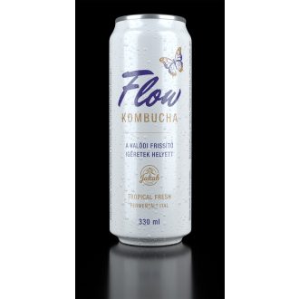 Flow kombucha tropical fresh fermentált ital 330 ml